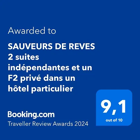 Sauveurs De Reves 2 Suites Independantes Et Un F2 Prive Dans Un Hotel Particulier Exterior photo